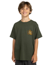 2 Timber Traveler - T-Shirt for Boys 8-16 Brown ELBZT00174 Element