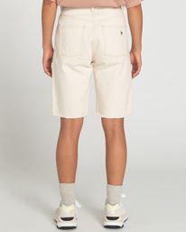 6 Harvey Atelier - Short Vaquero para Mujer Blanco ELJDS00100 Element