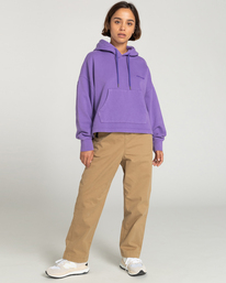 5 Cornell 3.0 - Sweat à capuche pour Femme Violet ELJFT00107 Element