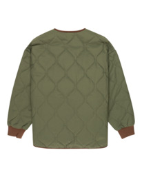 1 Hazel Liner - Quilted Jacket for Women Green ELJJK00108 Element