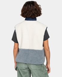 6 Lake Crop - Sherpa Vest for Women  ELJJK00110 Element