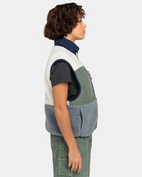 3 Lake Crop - Sherpa Vest for Women  ELJJK00110 Element
