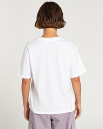 6 Basic Pocket - T-shirt pour Femme Blanc ELJKT00101 Element