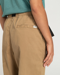 7 Wander - Pantalones elásticos para Mujer Verde ELJNP00101 Element