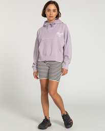 5 Collab - Hoodie for Women Purple ELJSF00103 Element