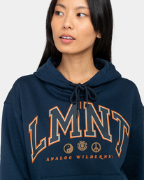 4 Lmnt - Hoodie for Women Blue ELJSF00116 Element