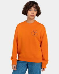 2 Face - Sweatshirt for Women Orange ELJSF00120 Element