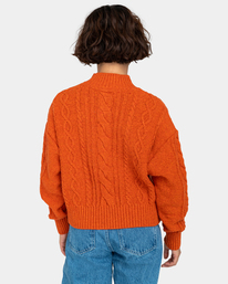 6 Lenore - Jumper for Women Orange ELJSW00101 Element