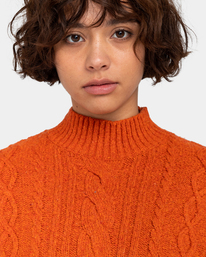4 Lenore - Jumper for Women Orange ELJSW00101 Element