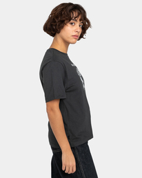 3 Clara Freehand - T-Shirt voor Dames Black ELJZT00119 Element