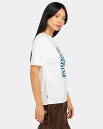 3 Flowers - T-Shirt für Frauen Weiss ELJZT00122 Element