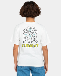 6 Brodie Hearts - T-Shirt für Frauen Weiss ELJZT00123 Element