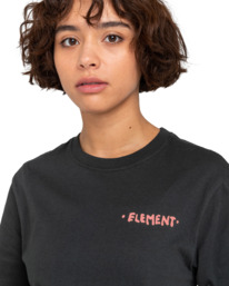 3 Gift - Camiseta para Mujer Negro ELJZT00127 Element