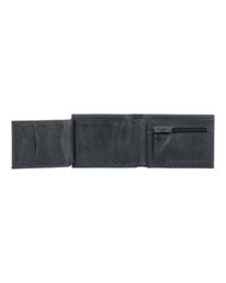 1 Segur - Bi-Fold Leather Wallet Black ELYAA00138 Element