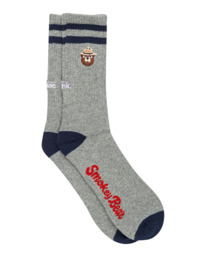 0 Element x Smokey Bear - Skate-Socken Grau ELYAA00150 Element