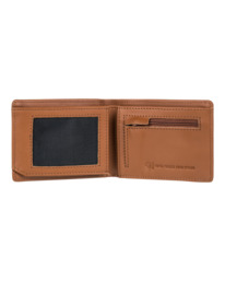 1 Segur - Bi-Fold Wallet for Men Brown ELYAA00167 Element