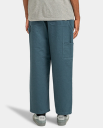 6 Carpenter Atelier - Pantaloni carpenter da Uomo Blue ELYDP00106 Element