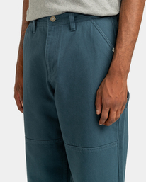 4 Carpenter Atelier - Pantalón de carpintero para Hombre Azul ELYDP00106 Element