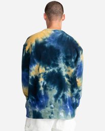 5 Crossfield Tie-Dye Crewneck Sweatshirt Blue ELYFT00103 Element