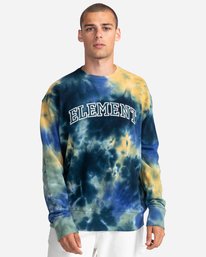 1 Crossfield Tie-Dye Crewneck Sweatshirt  ELYFT00103 Element