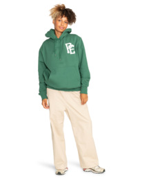 6 Public Enemy x Element Hoodie Green ELYFT00114 Element