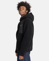 8 Wolfe Reversible Sherpa Hoodie Blue ELYFT00131 Element