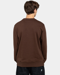 6 Cornell Classic - Sweat pour Homme Marron ELYFT00158 Element