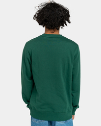6 Cornell Classic - Sweat pour Homme Vert ELYFT00158 Element