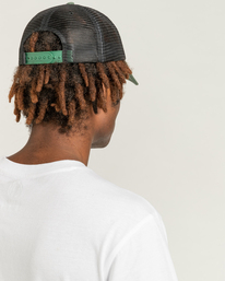 element, Icon Mesh - Casquette trucker pour Homme, OFF BLACK (kta0) Icon Mesh - Trucker Cap for Men ELYHA00137
