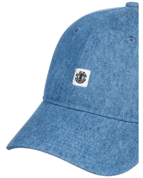 3 Fluky - Gorra con cincha posterior de ajuste para Hombre Azul ELYHA00138 Element