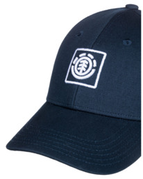 3 Treelogo - Gorra con Ajuste Posterior a Presión para Hombre Azul ELYHA00139 Element