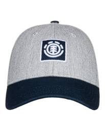 1 Treelogo - Snapback-Cap für Männer Grau ELYHA00139 Element