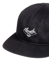 3 Pool - Gorra con cincha posterior de ajuste para Hombre Negro ELYHA00141 Element