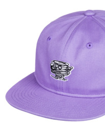 3 Pool - Casquette strapback pour Homme Violet ELYHA00141 Element