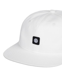 6 Pool - Gorra con cincha posterior de ajuste para Hombre Blanco ELYHA00141 Element