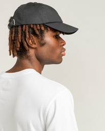 element, Fitful - Cappellino Strapback da Uomo, FLINT BLACK (fbk) Fitful - Strapback Cap for Men ELYHA00142