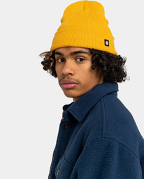 3 Flow - Beanie for Men Yellow ELYHA00168 Element