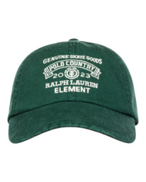 3 Element x Polo Ralph Lauren - Unisex Sports Cap Green ELYHA00197 Element