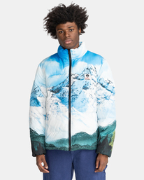 2 Element x Bob Ross Atelier Alder Technical Puffer Jacket  ELYJK00126 Element