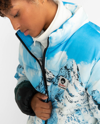 9 Element x Bob Ross Atelier Alder Technical Puffer Jacket  ELYJK00126 Element