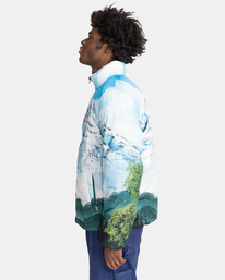 3 Element x Bob Ross Atelier Alder Technical Puffer Jacket  ELYJK00126 Element