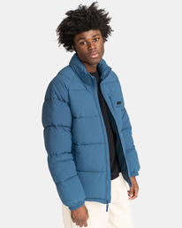 2 Legacy Puff Tech Puffer Jacket Blue ELYJK00135 Element