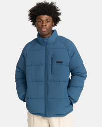 5 Legacy Puff Tech Puffer Jacket Blue ELYJK00135 Element