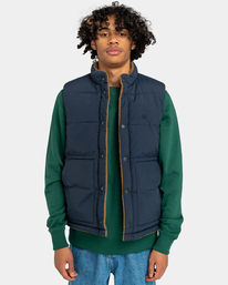 2 Trekka - Smanicato in sherpa da Uomo Blue ELYJK00154 Element