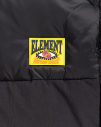 12 Hibernate - Puffer Jacket for Men Black ELYJK00176 Element