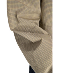 7 Alder Trekka - Gabardina con Capucha para Hombre Beige ELYJK00198 Element