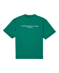 1 Mi Amor Short Sleeve T-shirt Green ELYKT00114 Element