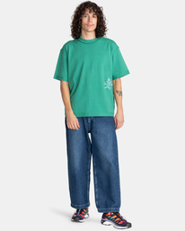 5 Mi Amor Short Sleeve T-shirt Green ELYKT00114 Element