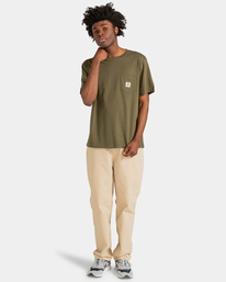 5 Basic Pocket - T-Shirt für Männer Beige ELYKT00116 Element