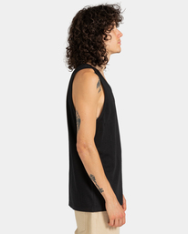 3 Basic - Tank-Top für Männer Schwarz ELYKT00117 Element